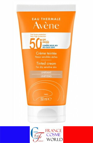 アベンヌ ディプロテクター クリーム テインテ SPF50 50ml 日焼け止め 敏感肌 乾燥肌 トラブル肌 ゆらぎ肌 肌バリア 外的ストレス UVB UVA ブルーライト 紫外線 ノンコメドジェニック 保湿 保水 潤い 栄養AVENE SOLAIRE CREME TEINTEE SPF50 50ml