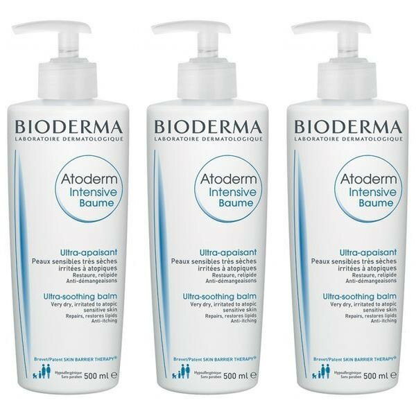 ビオデルマ BIODERMA アトデルム インテンシブ バーム 500ml 3本セット 敏感肌 乾燥肌 海外通販 送料無料