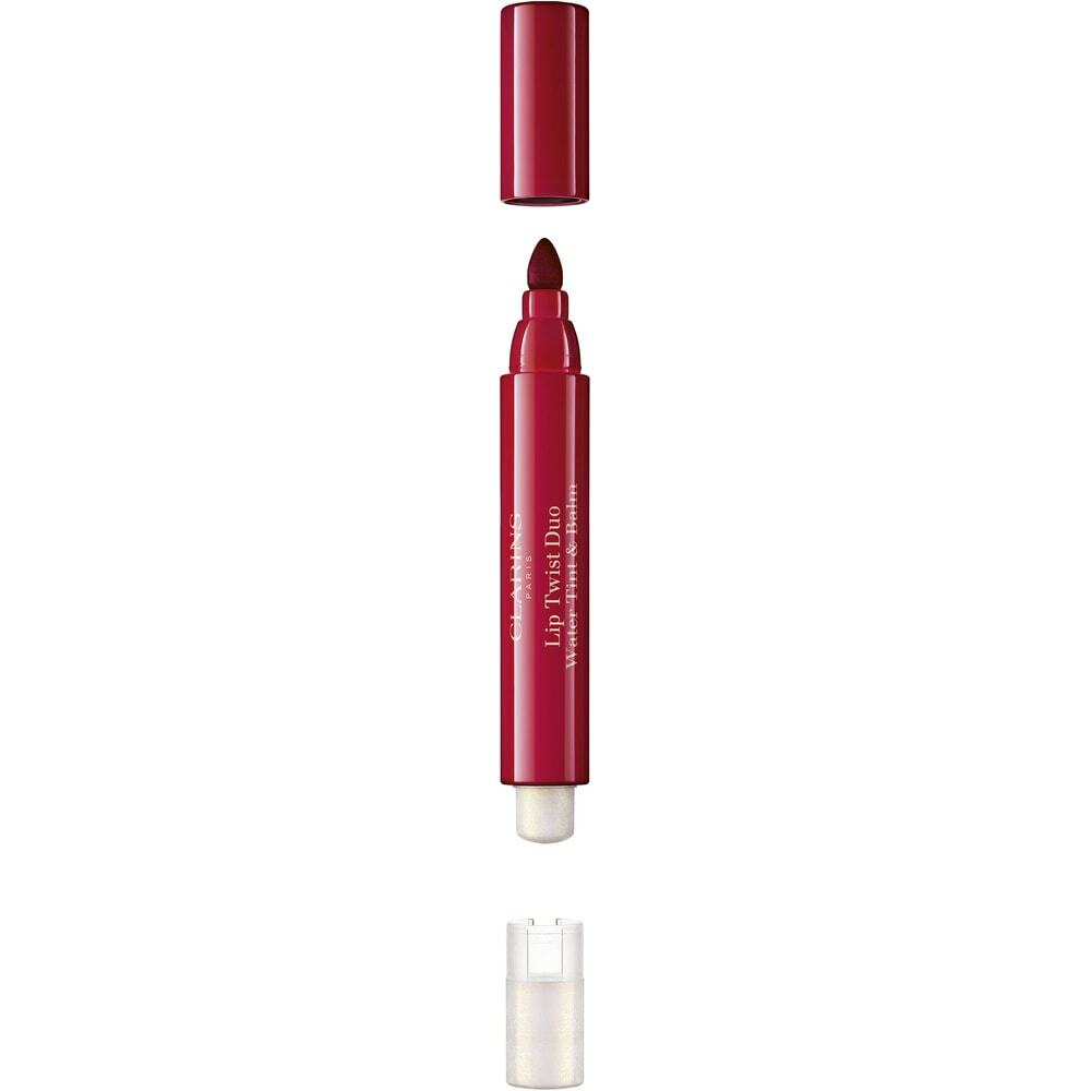 口紅クラランス CLARINS リップ ツイスト デュオ 01 レッドサンセット 3ml リップスティック　リップケア フランスより直送品 送料無料