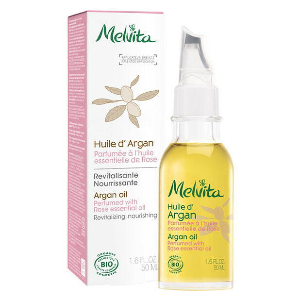 【フランス正規品】メルヴィータ アルガンオイル ローズの香り 50mL ブースター スキンケア フェ