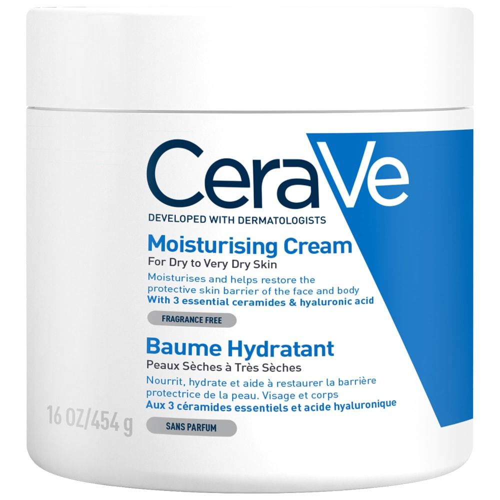 セラヴィ CeraVe モイスチャライジング　クリーム　454ml　乾燥肌から超乾燥肌　保湿　24時間　楽天海外直送品　送料無料