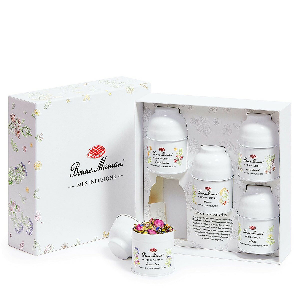 ボンヌママン 5 インフュージョン コフレ 30gx5 海外通販 送料無料のサムネイル