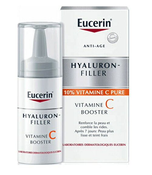 ユーセリン EUCERIN ヒアルロンフィラー+ 3X ビタミンC ブースターセラム 8ml 海外通販 送料無料HYALURON FILLER +3x EFFECT SERUM VITAMINE C BOOSTER 8ml