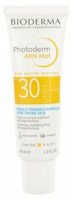 ビオデルマ フォトデルム AKN マット SPF30 40ml 日焼け止め 海外通販 送料無料BIODERMA PHOTODERM AKN MAT SPF30 40ml