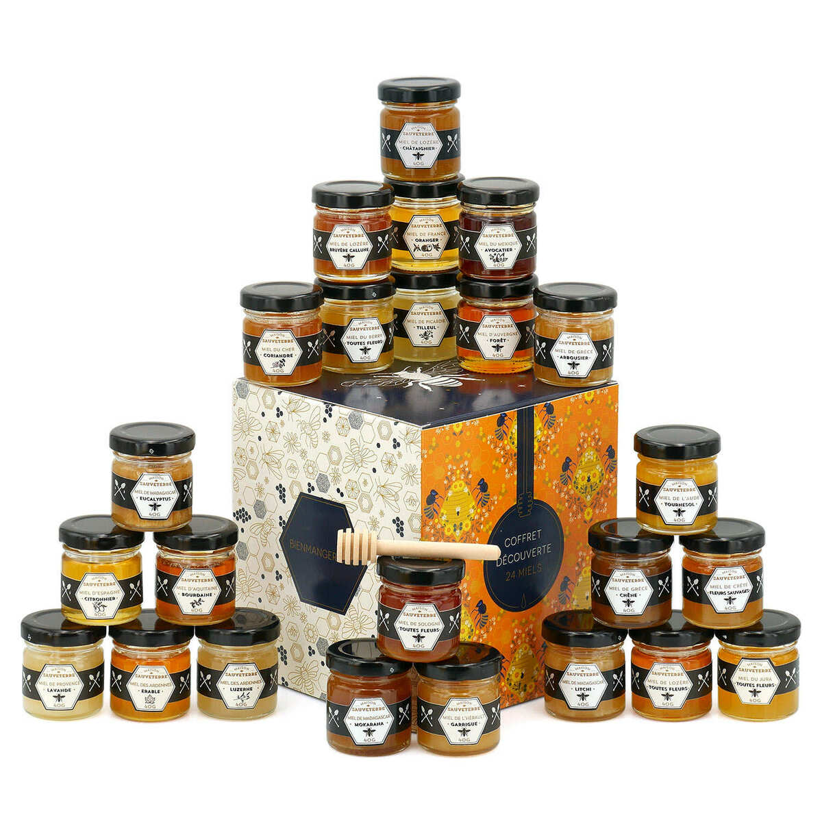 ヨーロッパ各地の美味しい 蜂蜜のアドベントカレンダー 海外通販 送料無料