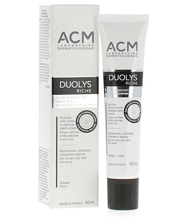 エイシーエム ラボラトリー ACM LABORATORY DUOLYS エイジングケア モイスチャライジング リッチクリーム 40ml ヒアルロン酸 シアバタ..