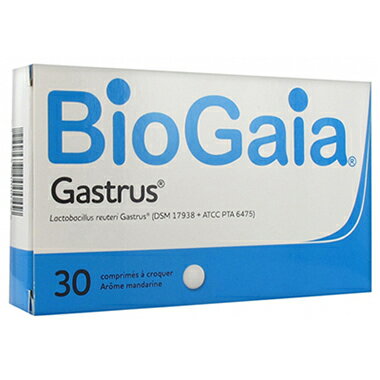 バイオガイア ガストラス 30錠 サプリメント 栄養補助食品 プロバイオティック 体内菌 バランス 体内環境 健康 免疫 疲労 栄養 アクティブ 女性 男性 BIOGAIA GASTRUS 30 Comprimes a Croquer