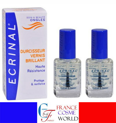 ʥ ECRINAL 쥸󥹥ͥ˥ 10ml 2ĥå ޥ˥ ޥ   ̵ECRINAL DURCISSEUR VERNIS BRILLANT HAUTE RESISTANCE 10mL