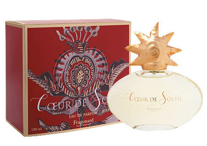 フラゴナール フラゴナール　カー・ドゥ・ソレイユ　100ml　FRAGONARD　 CEUR DE SOLEIL 100ml 燃える太陽の心臓の香水です　フランス直送　送料無料