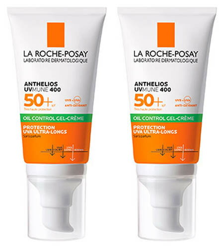 ラロッシュポゼ LA ROCHE POSAY アンテリオス UVMUNE 400 ジェルクリーム オイルコントロール SPF50+ 50ml 2個セット ドライタッチ マットな肌に 日焼け止め フランスより直送品 送料無料ANTHELIOS UVMUNE 400 GEL-CREME OIL CONTROL SPF50 50ml 2PCS