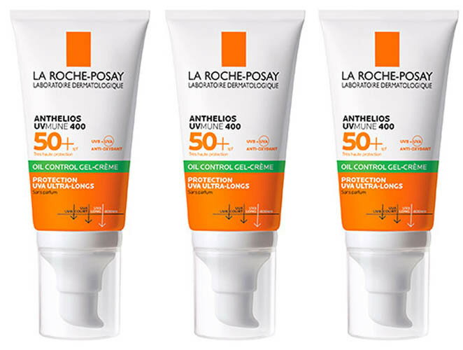 ラロッシュポゼ LA ROCHE POSAY アンテリオス UVMUNE 400 ジェルクリーム オイルコントロール SPF50+ 50ml 3個セット ドライタッチ マットな肌に 日焼け止め フランスより直送品 送料無料ANTHELIOS UVMUNE 400 GEL-CREME OIL CONTROL SPF50 50ml 3PCS