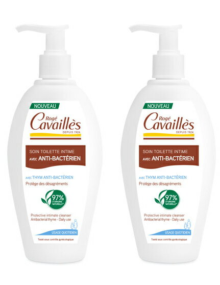 ロジェカバイエス デリケートゾーン アンチバクテリア ムース ジェル 250mL 2本セットROGE CAVAILLES SOIN LAVANT INTIME ANTI-BACTERIEN 250mL 海外通販 送料無料
