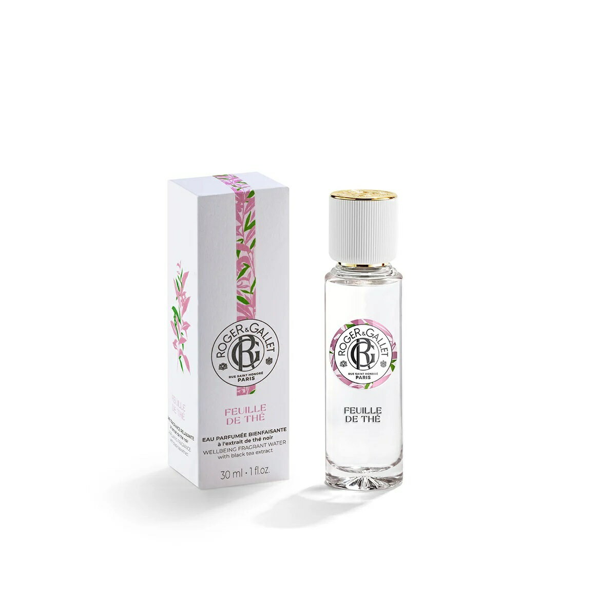 【正規品】ロジェガレ ROGER & GALLET フォイル・ド・テ パフューム ウォーター 30mL オードトワレ オーデコロン 香水 フランス直送品 送料無料(4)