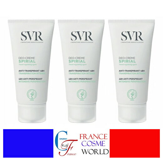 GXuCA[ XpC fI N[ 50mL 3Zbg  fIhg Sgp q    COʔ SVR SPIRIAL DEO-CREME 50mL 3PCS