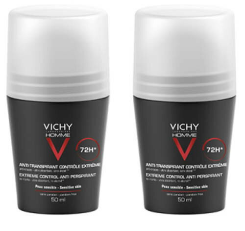 BV[ VICHY I 72H jpfIhg GNXg[ Rg[ [I@qp 2 x 50ml p[XsbNX GeBALV {i tX蒼i DEODRANT HOMME CONTROL EXTREME 50mlX2