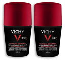 ヴィシー VICHY 男性用 96時間 デオドラント クリニカル コントロール ロールオン 2 x 50ml　アレルギー肌 敏感肌用 2 x 50ml パースピレックス エティアキシル 日本未発売品 フランスより直送品 送料無料DEODRANT HOMME DEODRANT CLINICAL CONTROL 96H 50mlx2