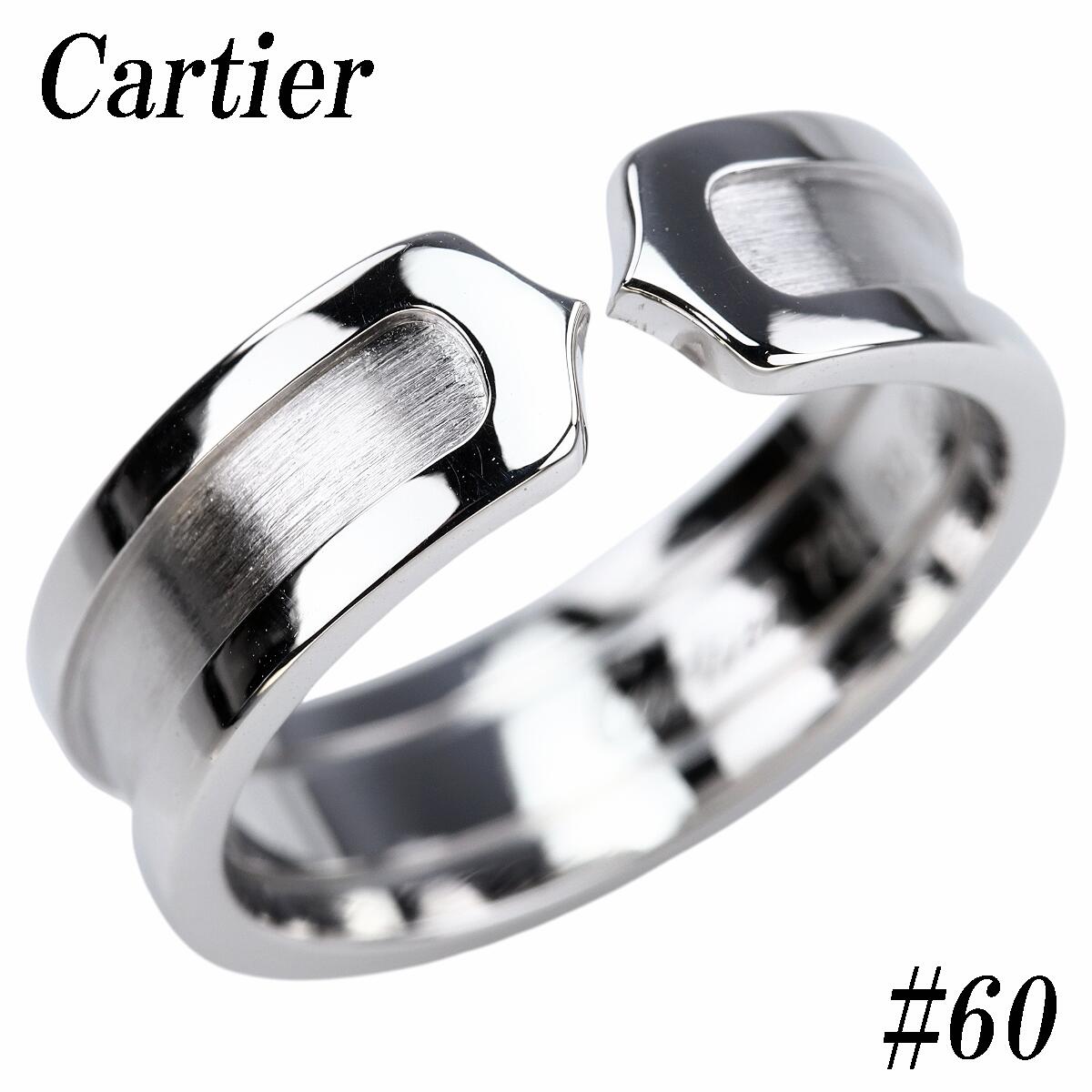 カルティエ C2 750 46号 リング　FM6037 カルティエ C2 750 46号 リングFM6037