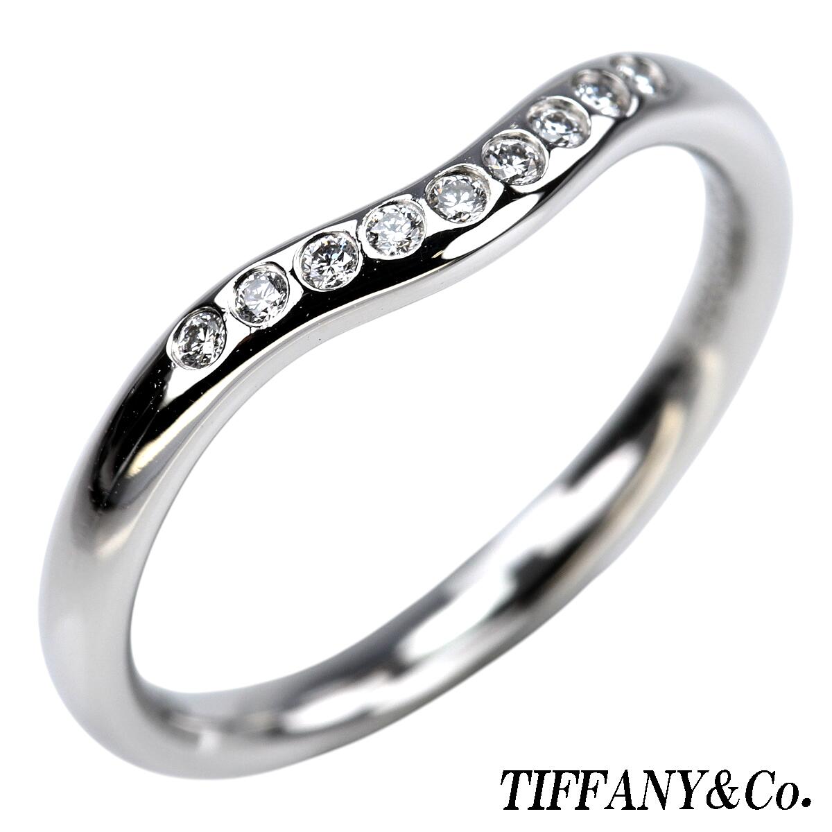 楽天市場】tiffany カーブドバンドリング 11号の通販