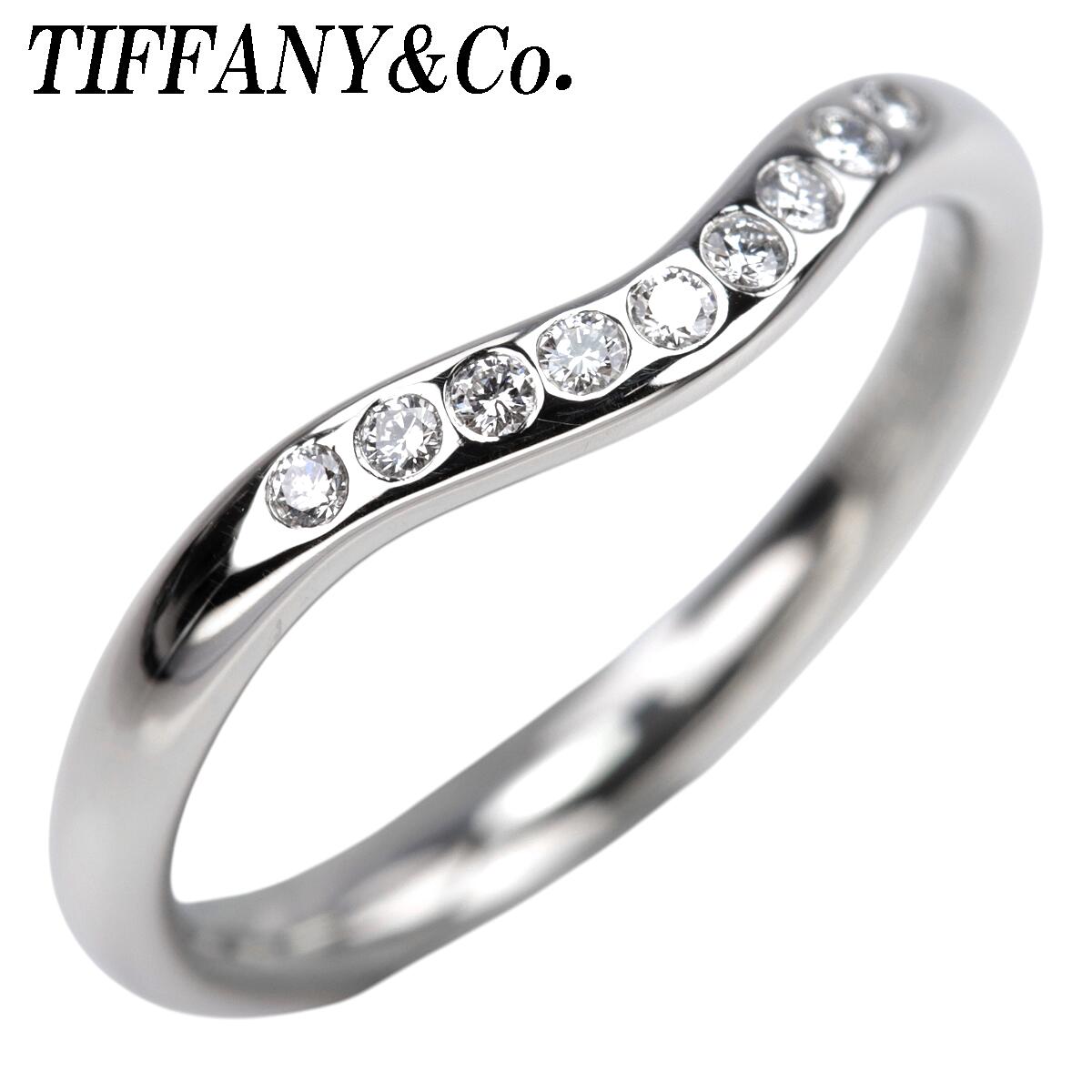 楽天市場】tiffany カーブドバンドリング 11号の通販