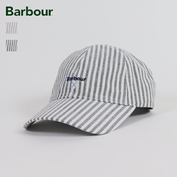 Rakuten - 10%OFFクーポン対象 / バブアー Barbour / CRESSWELL CAP ティッキングストライプキャップ / MHA0935 / メンズ レディース ユニセックス ベースボールキャップ 帽子 クラシック / 2026春夏 / ネコポス配送