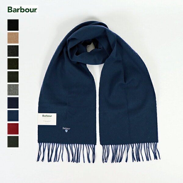 バブアー Barbour / Plain Lambswool Scarf ラムズウール ソリッド マフラー / ウール マフラー / USC0..