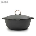 20%OFFクーポン対象 / ベアボーンズ BAREBONES / エナメルライン キャストアイアン クロックポット / 20235536 / 両手鍋 / 20...