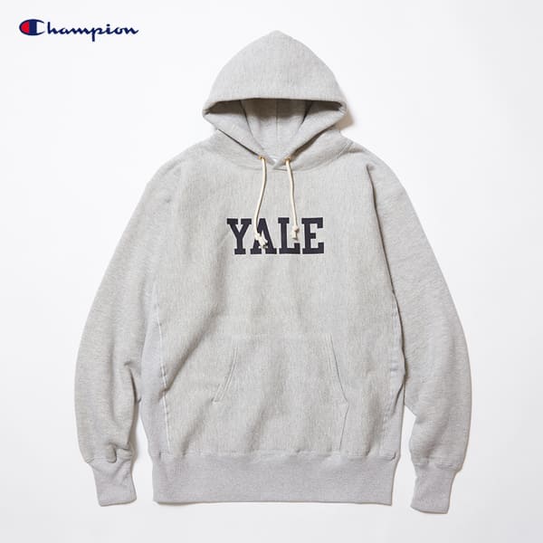 Champion チャンピオン / リバースウィーブ(R) フーデッドスウェットシャツ (YALE) (TRUE TO ARCHIVES) (C3-S122) (シルバーグレー) (2023秋冬)のサムネイル