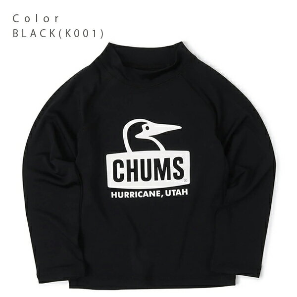 CHUMS チャムス / Kid's Splash Booby Face L/S T-Shirt キッズスプラッシュブービーフェイスロングスリーブTシャツ (CH21-1173) (2022春夏) (ネコポス対応)