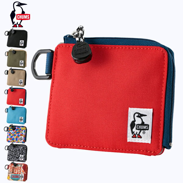 CHUMS チャムス / Recycle L-Shaped Zip Wallet リサイクルエルシェイプトジップウォレット (財布) (CH60-3137) (2021春夏) (ネコポス対応商品)