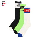 CHUMS チャムス / 3P CHUMS Medium Socks 3Pチャムスミディアムソックス (CH06-1100)