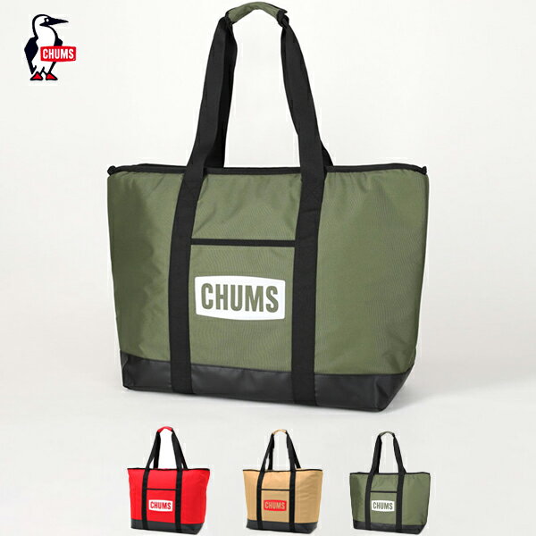 10%OFFクーポン対象 CHUMS チャムス / CHUMS Logo Soft Cooler Tote チャムスロゴソフトクーラートート CH60-3368 2023春夏 