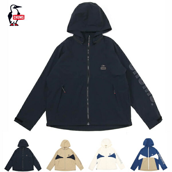 (10%OFFクーポン対象) CHUMS チャムス / Airtrail Stretch CHUMS Jacket エアトレイルストレッチチャムスジャケット (CH04-1397 / CH14-1397) (パーカー / ナイロン) (2024春夏)