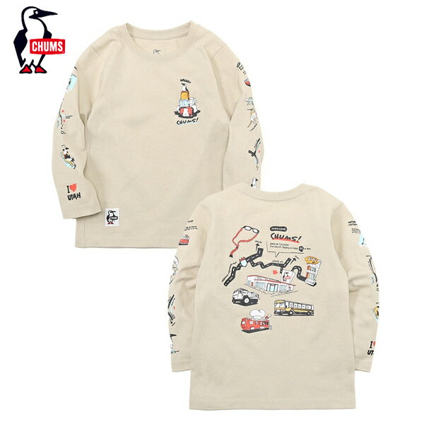 40%OFF / チャムス CHUMS / Kid's Uta Tours L/S T-Shirt キッズユタツアーズロン...