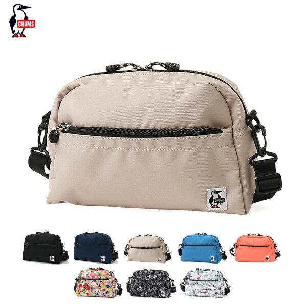 5%OFFクーポン対象 / チャムス CHUMS / Recycle Small Trapezoid Shoulder Bag リサイクルスモールトラぺゾイドショルダーバッグ / CH60-3963 / アウトドア / 軽量 / ユニセックス / 2025秋冬 新作