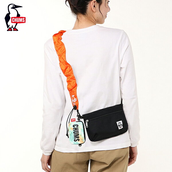 チャムス CHUMS / Wearable Sling Shoulder Bag Sweat Nylon ウエアラブルスリング...