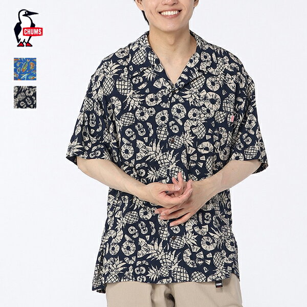 Rakuten - 20%OFFクーポン対象 / チャムス CHUMS / Chumloha Shirt チャムロハシャツ / CH02-1263 / アロハシャツ 開襟シャツ / レーヨン100％ / オーバーサイズ / 2026春夏