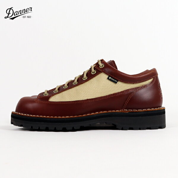 Rakuten - ダナー Danner / DANNER FIELD LOW R ダナーフィールド ロー アール / メンズ / D123200 / V.BROWN/KHAKI / ジッパーユニット / 2way / GORE-TEX / Vibramソール / 防水レザー