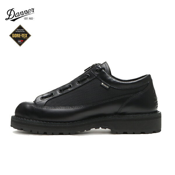 Rakuten - ダナー Danner / DANNER FIELD LOW R ダナーフィールド ロー アール / メンズ / D123200 / BLACK / ジッパーユニット / 2way / GORE-TEX / Vibramソール / 防水レザー
