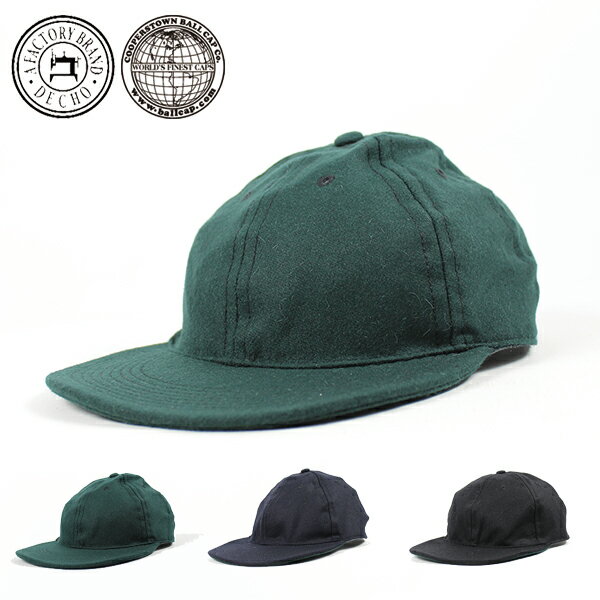 デコー DECHO デコー / COPPERSTOWN BALL CAP クーパーズタウンボールキャップ (1-7SD23) (2023春夏) (ネコポス配送商品) (10%COUPON)