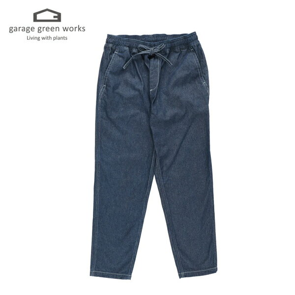 garage green works / DENIM PAINTER EASY PANTS (GRG231213) (INDIGO / 700) (ガレージグリーンワークス) (ユニセックス) (2023春夏)