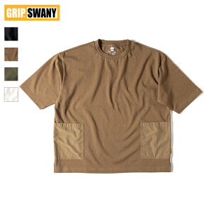 GRIP SWANY / CAMP POCKET T SHIRT 2.0 キャンプポケットTシャツ 2.0 (GSC-35) (グリップスワニー) (SUPPLEX) (2021春夏) (ネコポス配送)