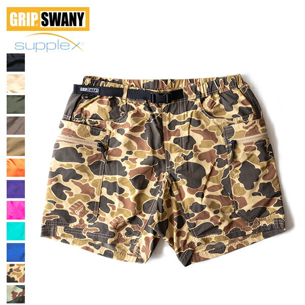 グリップスワニー GRIP SWANY / GEAR SHORTS ギアショーツ / GSP-45 / SUPPLEX / 2021春夏