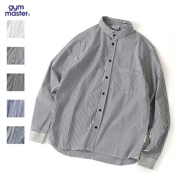 Rakuten - 20%OFFクーポン対象 / ジムマスター gym master / 2WAYショールカラー長袖シャツ / G233732 / メンズ レディース シャツ 羽織り カーデ風 ショールカラー 長袖 カジュアル ユニセックス / 2026春夏 / ネコポス配送