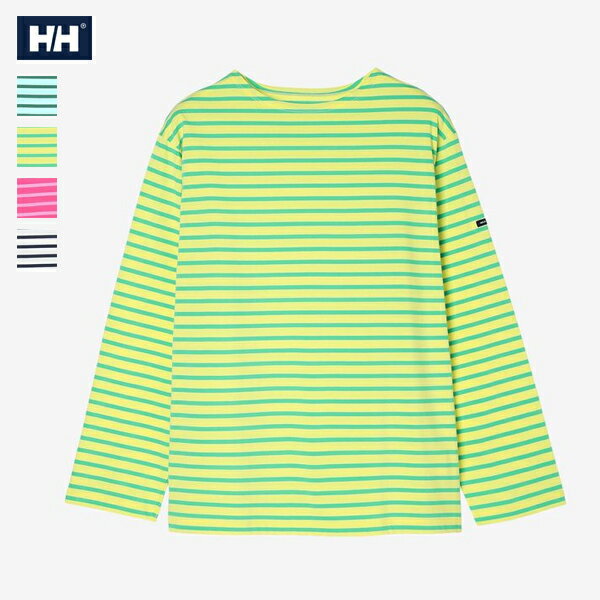 Rakuten - 20%OFFクーポン対象 / ヘリーハンセン HELLY HANSEN / ロングスリーブ HH マリンボーダーボートネックティー / HM32620 / 吸汗速乾性 抗菌防臭性 / UVケア / レギュラーシルエット / ユニセックス / 2026春夏