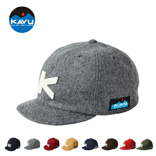 10%OFFクーポン対象 / カブー KAVU / Wool Baseball Cap ウールベースボールキャップ / 19820318 / ネコポス配送