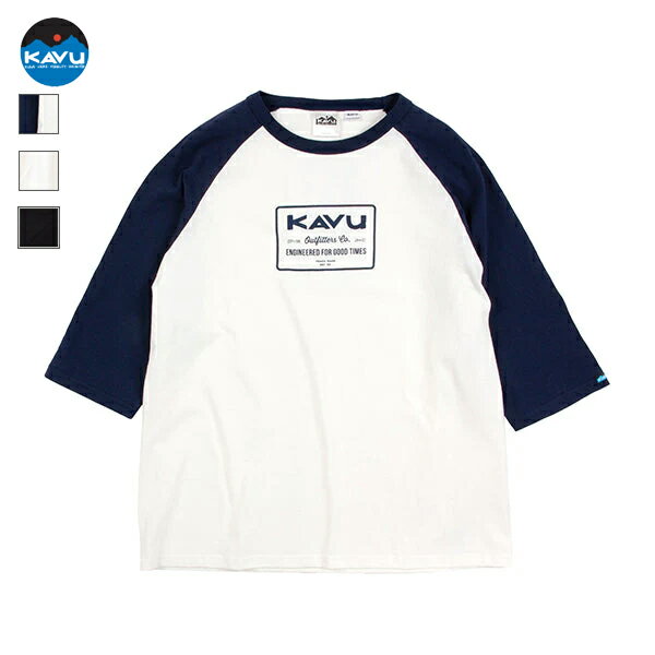 20%OFF / カブー KAVU / Engeeerd BB Tee エンジニアードベースボールティー / 1921821 / 2024春夏 / ユニセックス / ネコポス配送