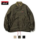 (10%OFFクーポン対象) NANGA ナンガ / RIB COLLAR COACH JACKET リブカラーコーチジャケット (NW2331-1E510) (2023秋冬)