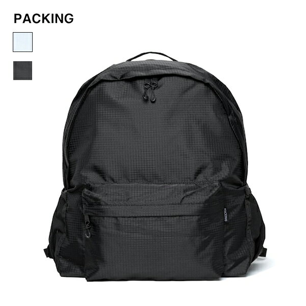 Rakuten - 30%OFF / パッキング PACKING / TRAIL BACK PACK BLACK / PA-039 / バックパック / リュック / 2024春夏