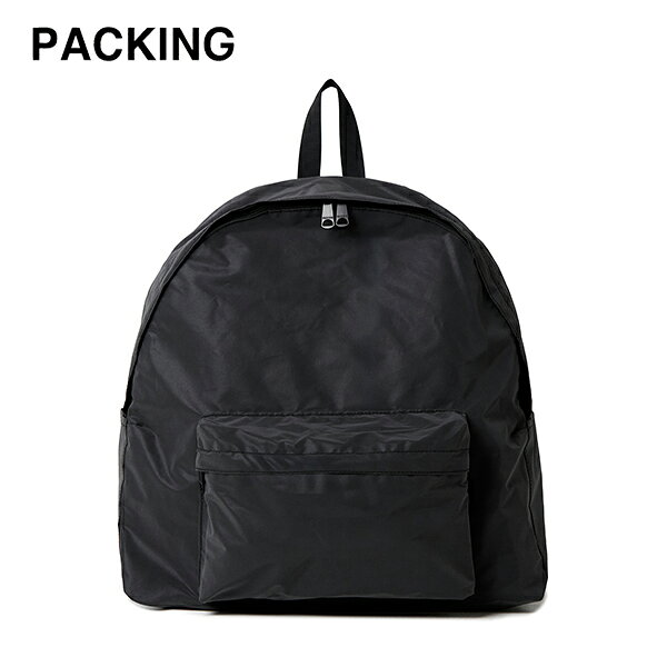 Rakuten - 20%OFF / パッキング PACKING / BLACK REFLECTIVE BACK PACK ブラックリフレクティブバックパック / PA-057 / リュック / 反射材 / 夜間 / アウトドア / デイリーユース / シンプル / 2025秋冬