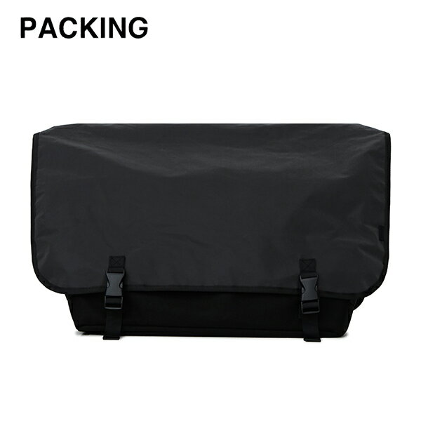 Rakuten - 20%OFF / パッキング PACKING / BLACK REFLECTIVE MESSENGER ブラックリフレクティブメッセンジャーバッグ / PA-058 / 反射材 / 夜間 / アクティブ / デイリーユース / シンプル / 2025秋冬
